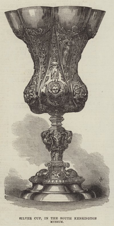 Silver Cup, in the South Kensington Museum by Frank Watkins